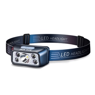 奥克斯头灯户外登山强光超亮充电头戴式长续航照明灯新款夜爬专用