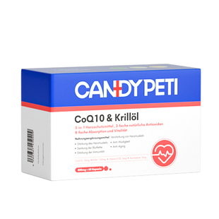 【拍4发5】德国Candypeti宠物辅酶q10猫狗保护心脏