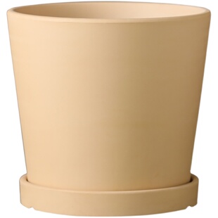 素烧DIY可手绘陶瓷素胚花盆 透气吸水多肉绿植盆栽陶土粗陶泥瓦盆