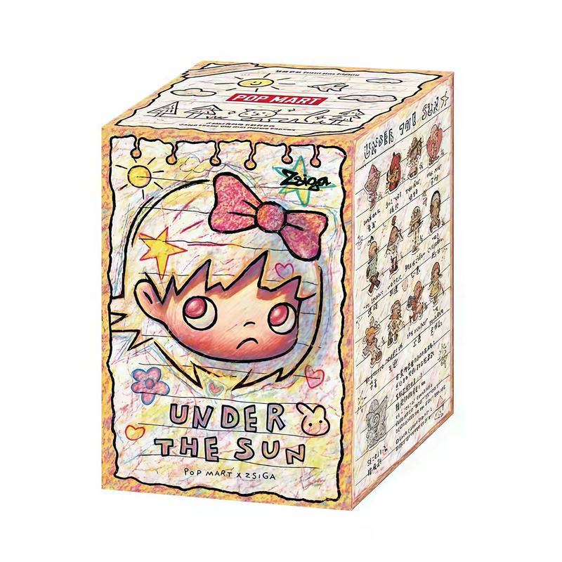POPMART泡泡玛特Zsiga嘎子姐在日光下系列手办盲盒摆件等待