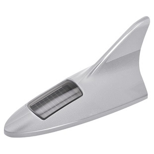 汽车鲨鱼鳍太阳能风能爆闪灯led灯防追尾车顶尾翼改装警示日行灯