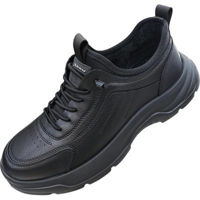 夏发冬季真皮二棉鞋运动休闲皮鞋