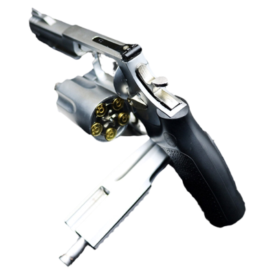 精工双管1:2.05史密斯威森M500左轮手枪合金模型玩具收藏不可发射