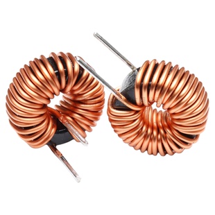 铁硅铝磁环电感65125-100uH10A大电流环形插脚大功率储能电感线圈