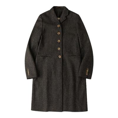 CycleDocument复古修身羊毛大衣