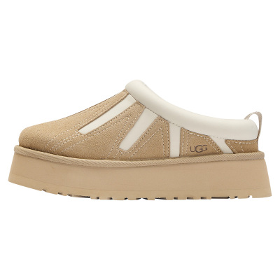 UGG Tazz Sunwave 塔茨厚底懒人羊毛休闲一脚蹬半拖雪地靴1167655