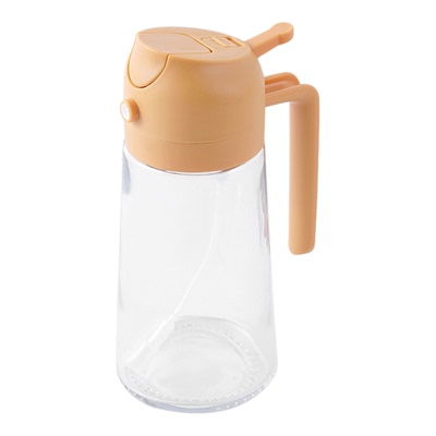 玻璃油壶不挂油自动开合油壶瓶家用厨房油瓶油罐防漏酱油醋分装瓶