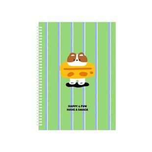 never软线圈本B5笔记本本子大号新款不硌手可平摊高颜值小学生