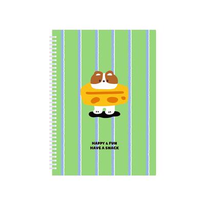 never软线圈本B5笔记本本子大号新款不硌手可平摊高颜值小学生