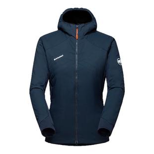 MAMMUT猛犸象 Rime Light女轻薄抓绒连帽棉服透气防风滑雪中层衣