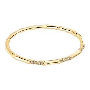 TWINS LULU节节高升手镯女款镶钻竹节复古简约镯子TSS7443