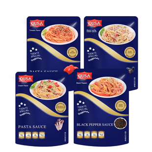 欧萨意大利面酱肉酱200g奶油蘑菇意面酱白酱白汁意粉通心粉拌面酱