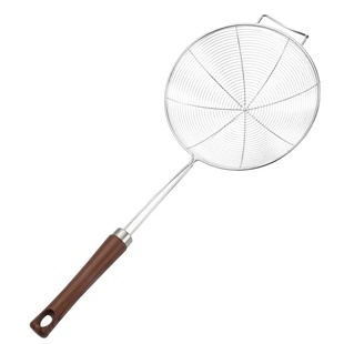 居家家大漏勺不锈钢家用捞饺子捞面勺过滤网火锅线漏油炸厨房笊篱