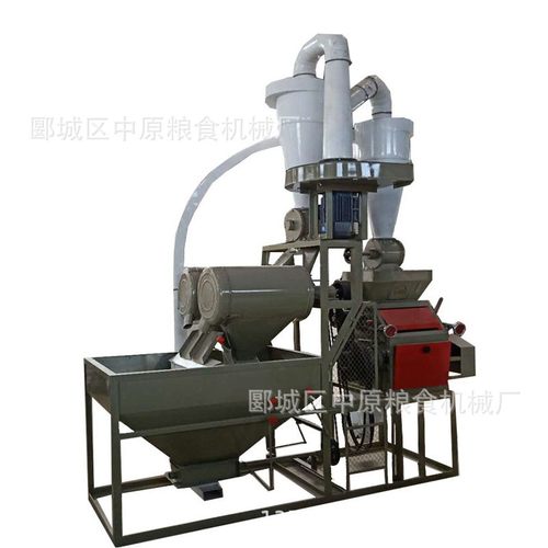 小型面粉机单机用农村来料磨面小型四遍小麦磨面机械设备电动