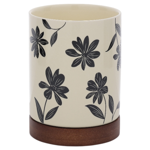 台面筷子筒厨房筷勺收纳盒陶瓷筷筒家用高档新款沥水筷子桶筷子笼