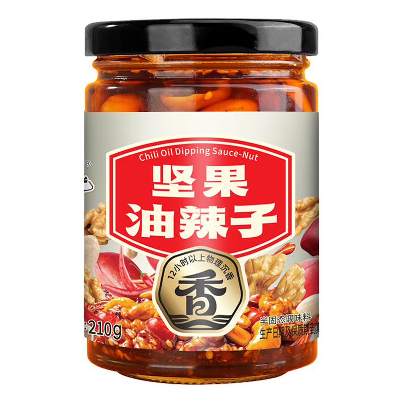瓶装油泼辣子香辣油辣椒拌菜调料