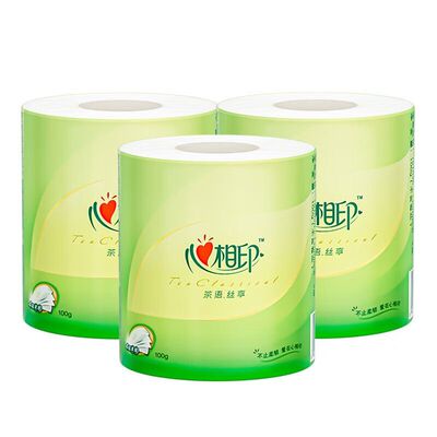 心相印茶语有芯卷纸4层2卷