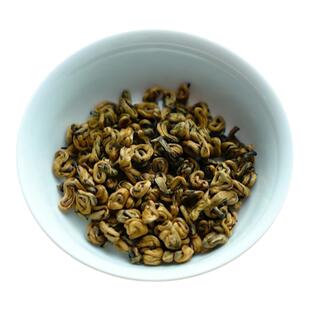 醉花间全芽头制云南临沧凤庆花香滇红非遗特级工夫红茶可冷泡金螺