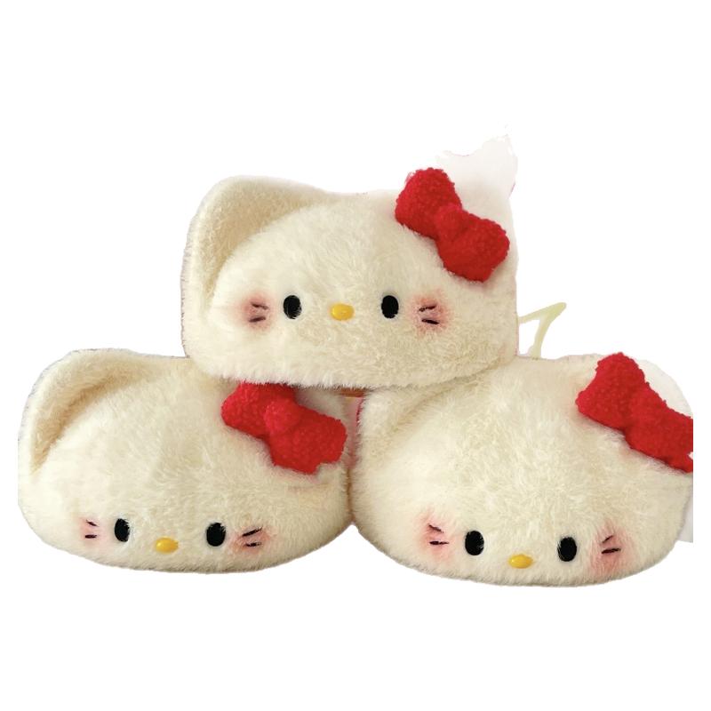 HelloKitty贝雷帽毛绒帽子