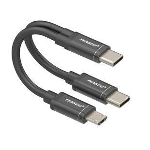 TypeC拓展一分二数字耳机直播声卡无线麦U盘硬盘解码器OTG数据线