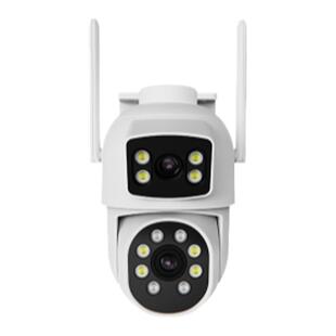 叮零智能户外摄像头米家无线wifi高清夜视家用门口室外监控摄影头A1米家APP接入双镜头双视野360无死角