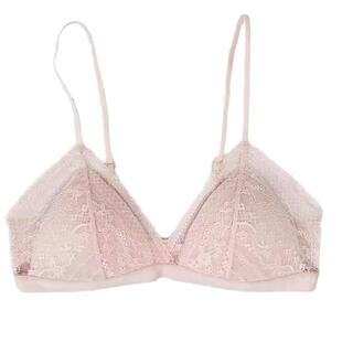 68蕾丝三角杯新品甜美法式三角杯内衣性感细肩带无钢圈文胸罩