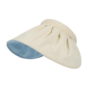 界面防晒帽子女秋冬季防紫外线晒旅行大帽檐遮阳贝壳帽高颜值新款