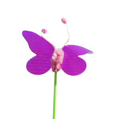 amycarol昆虫响纸羽毛逗猫棒