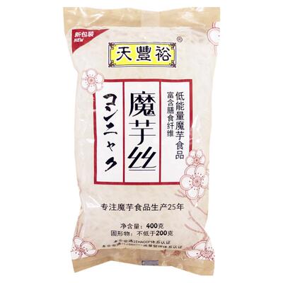 魔芋面天丰裕魔芋丝粉方便速食面
