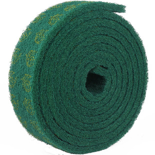 包邮YTC8698加厚百洁布工业不锈钢拉丝除锈布铁板烧去污抹布绿卷