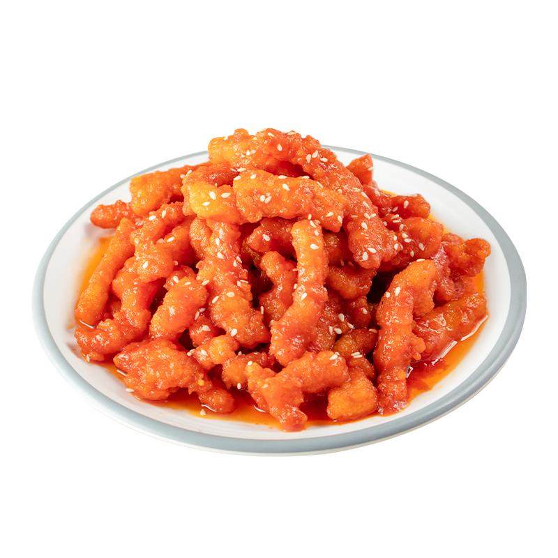 谷言糖醋里脊家用高端级常菜快手菜冷冻方便速食预制菜半成品年货