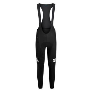 SYN双箭头骑行裤男女秋冬公路自行车加厚保暖抓绒骑行背带长裤
