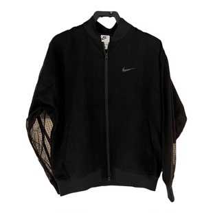 正品耐克外套女装夏新款立领防晒棒球服皮肤衣夹克DV7973-100-010