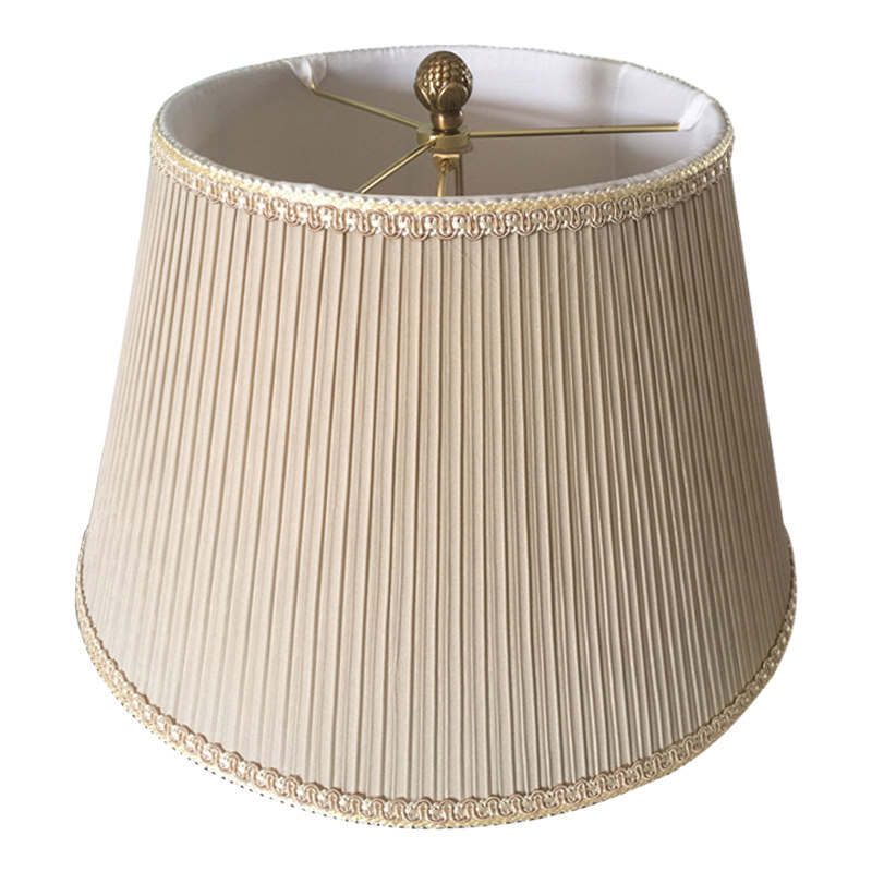 台灯灯罩diy灯具配件灯罩卧室床头灯客厅落地灯大号布艺灯罩 外壳