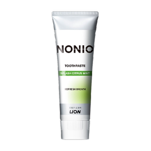 LION狮王NONIO清新牙膏柑橘薄荷进口去渍净白清新口气防蛀单支装