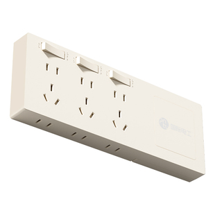 家用86型向左右扩展插座原位替换多功能转换器一转多拓展无线插排