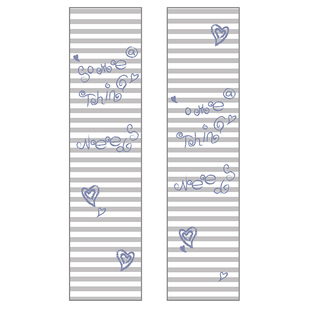 郑佰万 原宿风条纹百搭防晒冰袖凉感假两件袖套冰丝棉遮阳袖出片