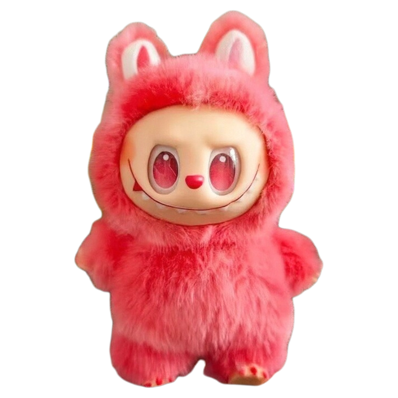 网红卡通版布娃娃小挂件兔子形手办公仔毛绒玩偶盲盒儿童节日礼物