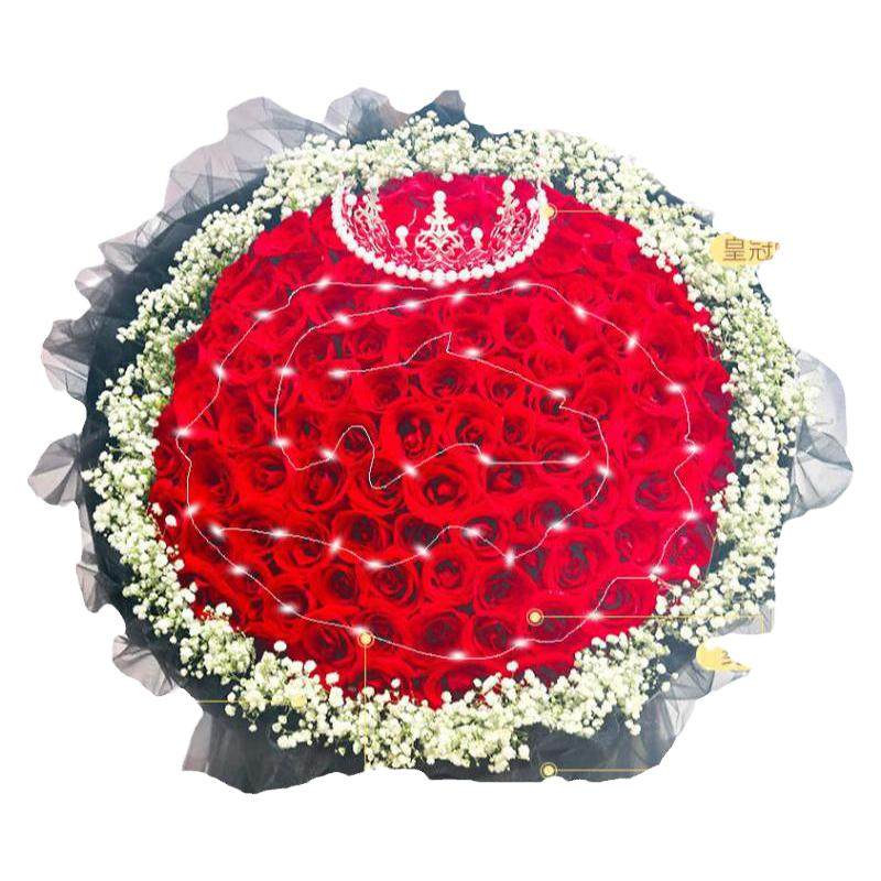 99朵玫瑰花束全国同城送花