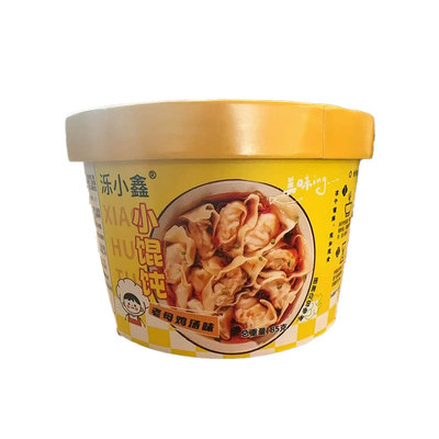 小馄饨速食桶装免煮冲泡
