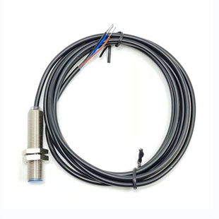 M12超远距离霍尔传感器磁性接近开关全极感应限位器距离10-100MM