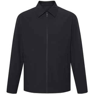 利郎官方 行政夹克2026春秋款新款上衣商务男装薄款翻领男士外套