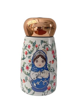 俄罗斯风套娃图316不锈钢保温杯