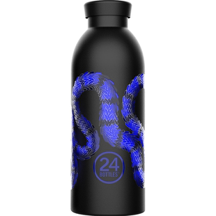 24bottlesX国际米兰联名保温杯蛇年送礼蛇影环绕2025蛇来运转