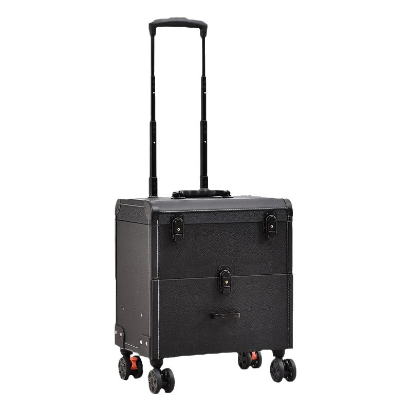 纹绣工具箱专用美甲美睫美容上门大容量化妆箱高档足浴技师拉杆箱