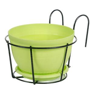 露台栏杆置物铁艺架子多肉绿植盆栽壁挂花盆挂架悬挂阳台花架挂式