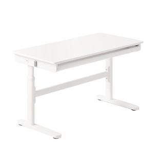 育才儿童学习桌椅小学生书桌家用写字课桌椅可升降简约学校大白桌