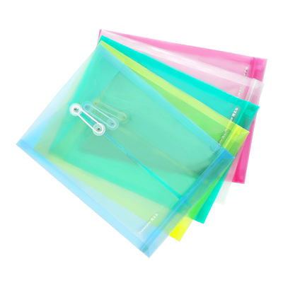透明文件袋博美乐a4纸