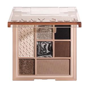 UNNY新品七色眼影盘亮片珠光哑光修容高光一体盘腮红眼影正品长效