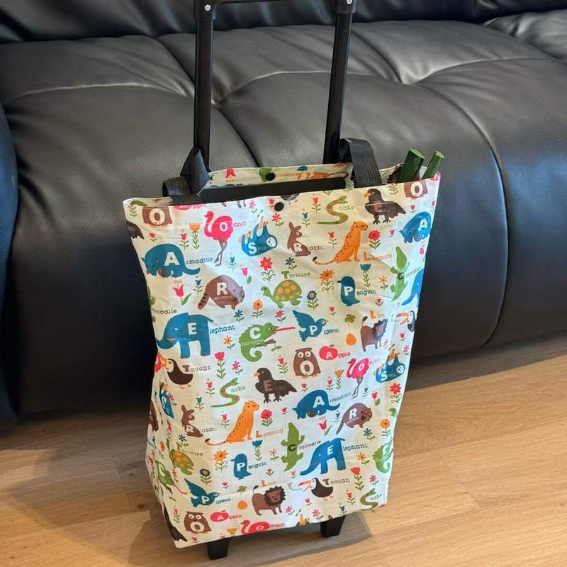 购物车买菜小拉车便携式可折叠购物车万向轮大容量可承重结实耐用